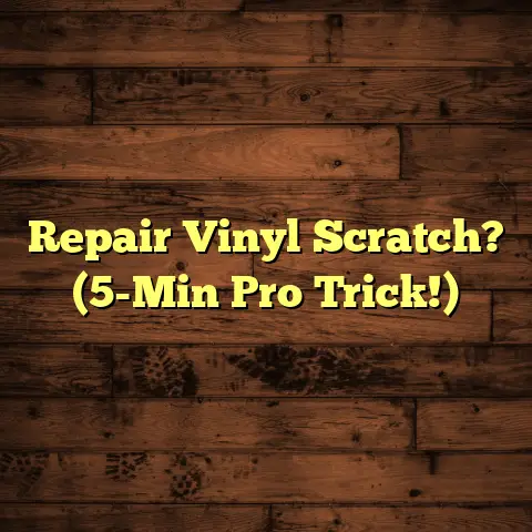 Repair Vinyl Scratch? (5-Min Pro Trick!)