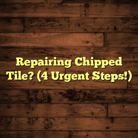 Repairing Chipped Tile? (4 Urgent Steps!)