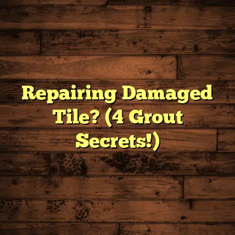 Repairing Damaged Tile? (4 Grout Secrets!)