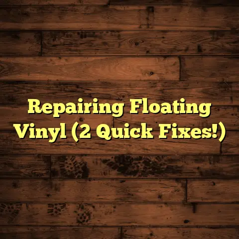 Repairing Floating Vinyl (2 Quick Fixes!)