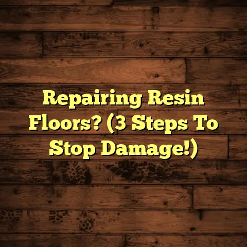 Repairing Resin Floors? (3 Steps To Stop Damage!)