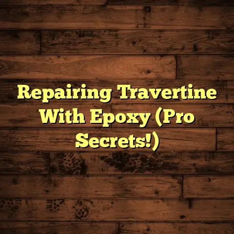 Repairing Travertine With Epoxy (Pro Secrets!)