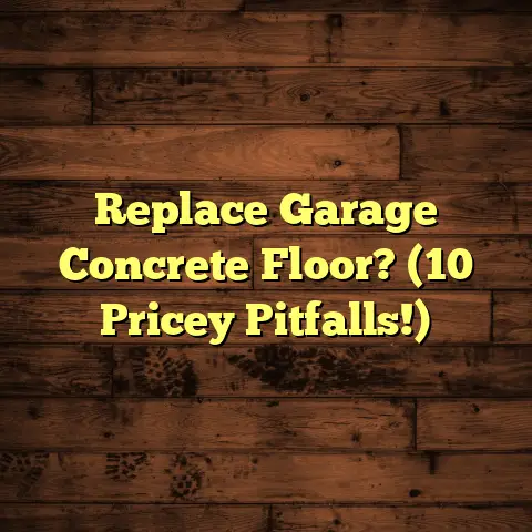 Replace Garage Concrete Floor? (10 Pricey Pitfalls!)