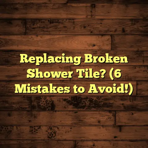 Replacing Broken Shower Tile? (6 Mistakes to Avoid!)