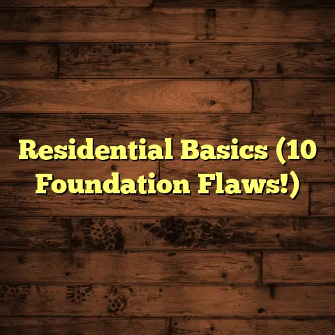 Residential Basics (10 Foundation Flaws!)