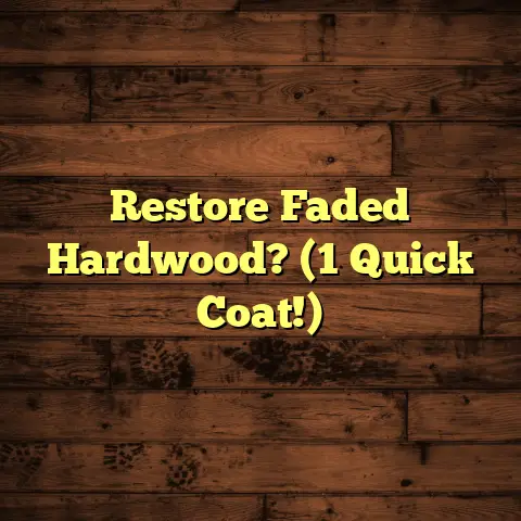 Restore Faded Hardwood? (1 Quick Coat!)