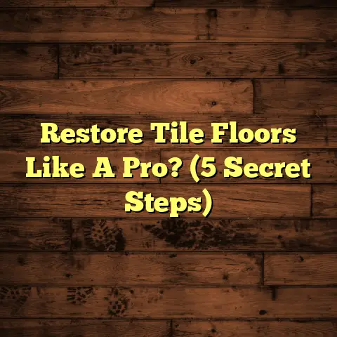 Restore Tile Floors Like A Pro? (5 Secret Steps)