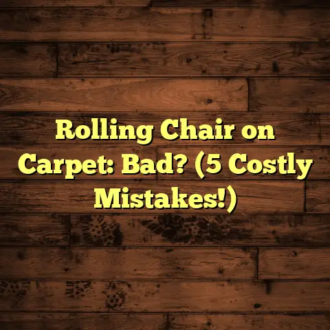 Rolling Chair on Carpet: Bad? (5 Costly Mistakes!)