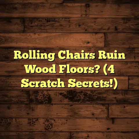 Rolling Chairs Ruin Wood Floors? (4 Scratch Secrets!)