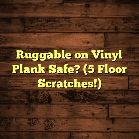 Ruggable on Vinyl Plank Safe? (5 Floor Scratches!)
