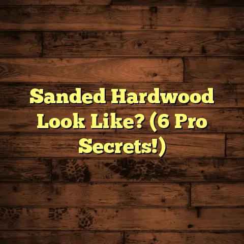Sanded Hardwood Look Like? (6 Pro Secrets!)