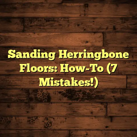 Sanding Herringbone Floors: How-To (7 Mistakes!)