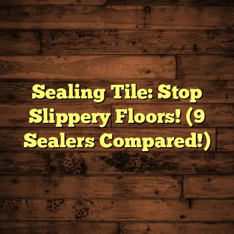 Sealing Tile: Stop Slippery Floors! (9 Sealers Compared!)