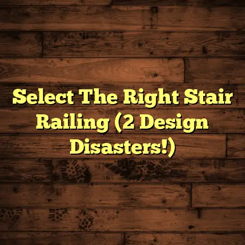 Select The Right Stair Railing (2 Design Disasters!)
