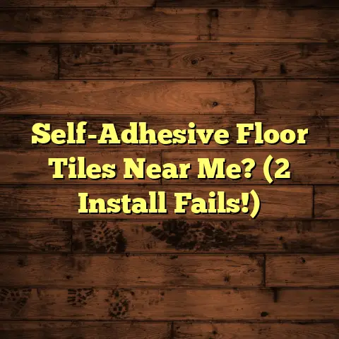 Self-Adhesive Floor Tiles Near Me? (2 Install Fails!)