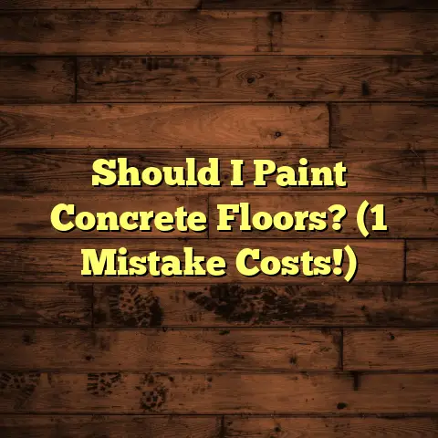 Should I Paint Concrete Floors? (1 Mistake Costs!)