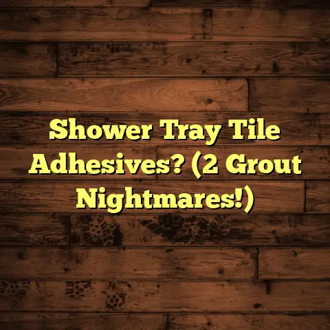 Shower Tray Tile Adhesives? (2 Grout Nightmares!)