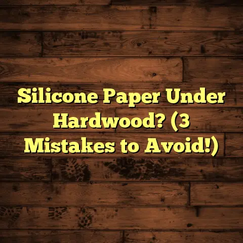 Silicone Paper Under Hardwood? (3 Mistakes to Avoid!)