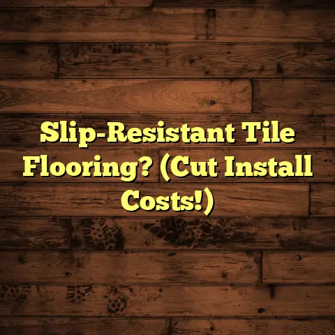 Slip-Resistant Tile Flooring? (Cut Install Costs!)