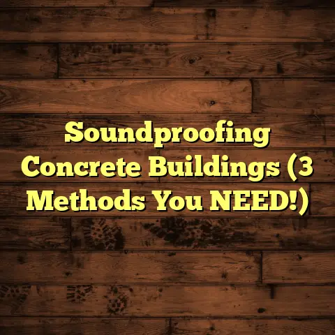 Soundproofing Concrete Buildings (3 Methods You NEED!)