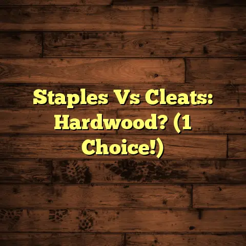 Staples Vs Cleats: Hardwood? (1 Choice!)