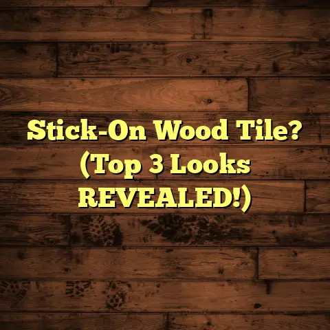 Stick-On Wood Tile? (Top 3 Looks REVEALED!)