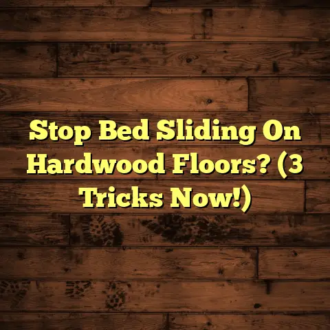 Stop Bed Sliding On Hardwood Floors? (3 Tricks Now!)