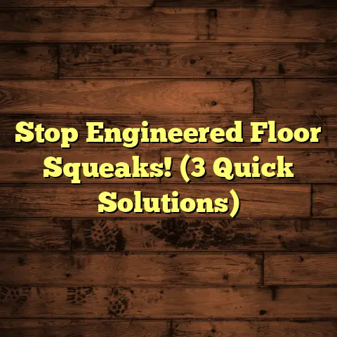 Stop Engineered Floor Squeaks! (3 Quick Solutions)