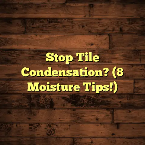 Stop Tile Condensation? (8 Moisture Tips!)