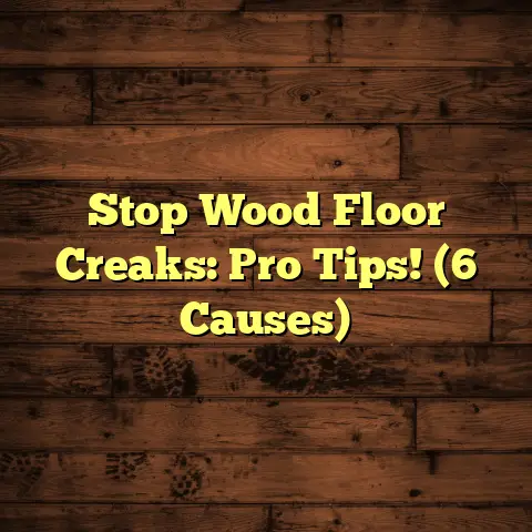 Stop Wood Floor Creaks: Pro Tips! (6 Causes)