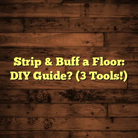 Strip & Buff a Floor: DIY Guide? (3 Tools!)