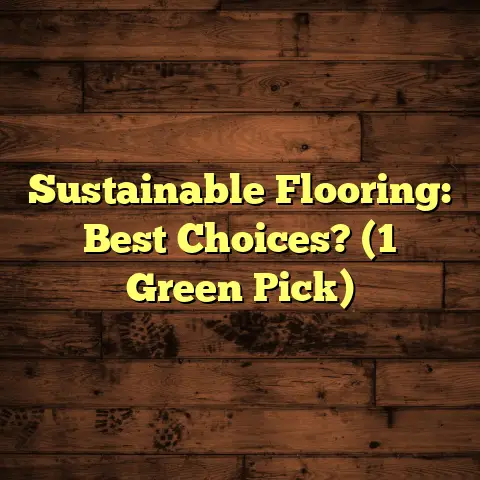 Sustainable Flooring: Best Choices? (1 Green Pick)