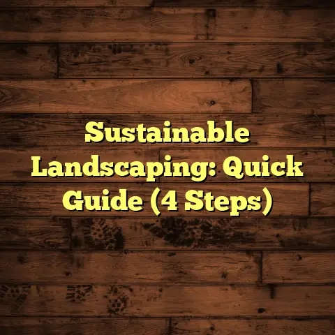 Sustainable Landscaping: Quick Guide (4 Steps)