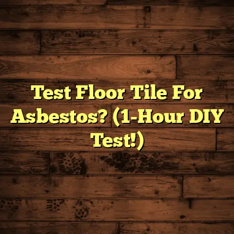 Test Floor Tile For Asbestos? (1-Hour DIY Test!)