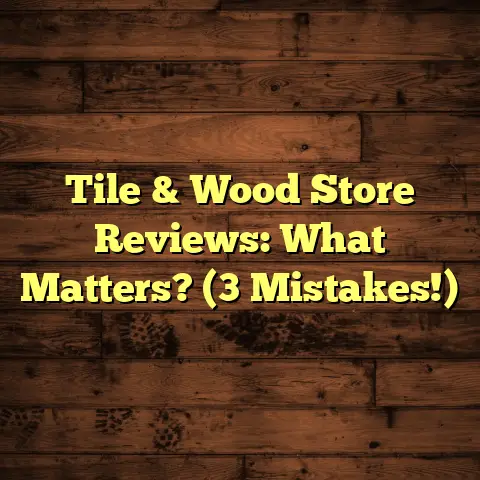 Tile & Wood Store Reviews: What Matters? (3 Mistakes!)