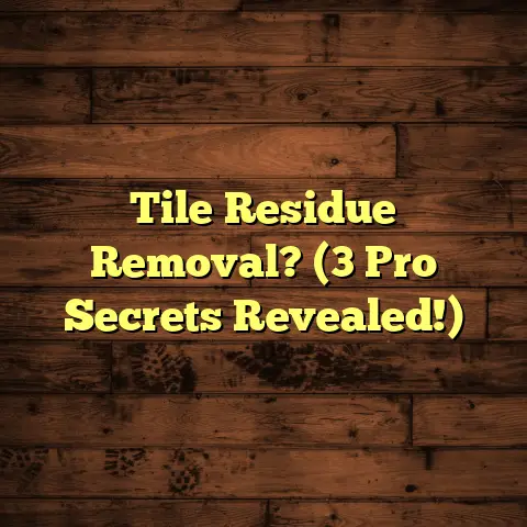 Tile Residue Removal? (3 Pro Secrets Revealed!)