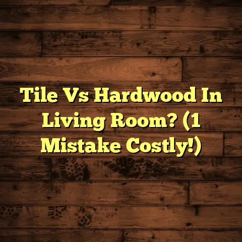 Tile Vs Hardwood In Living Room? (1 Mistake Costly!)