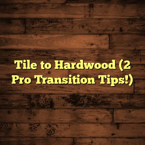 Tile to Hardwood (2 Pro Transition Tips!)