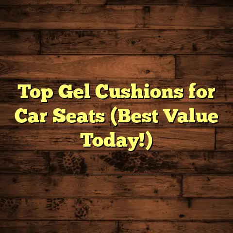 Top Gel Cushions for Car Seats (Best Value Today!)