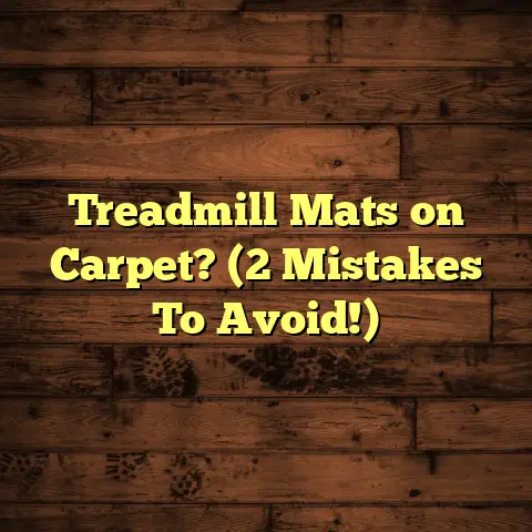 Treadmill Mats on Carpet? (2 Mistakes To Avoid!)