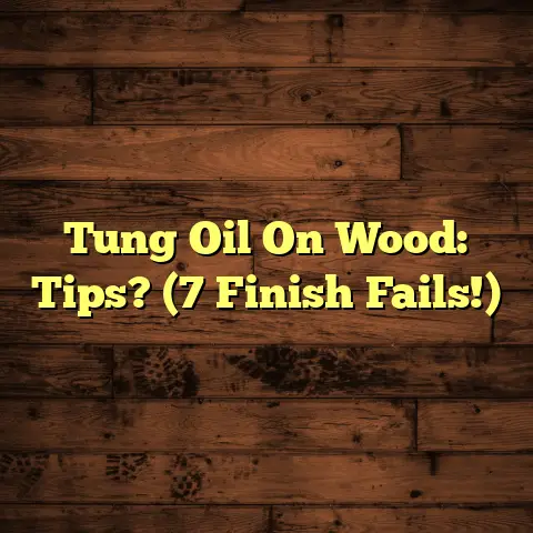 Tung Oil On Wood: Tips? (7 Finish Fails!)