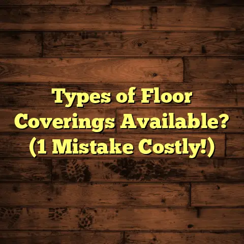 Types of Floor Coverings Available? (1 Mistake Costly!)