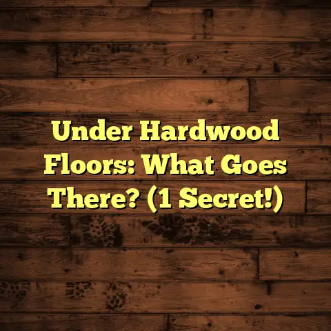 Under Hardwood Floors: What Goes There? (1 Secret!)