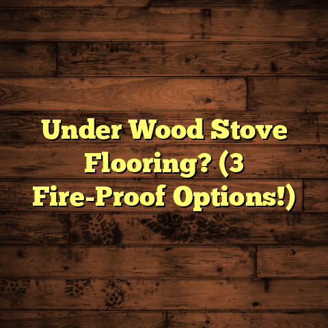 Under Wood Stove Flooring? (3 Fire-Proof Options!)