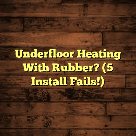 Underfloor Heating With Rubber? (5 Install Fails!)