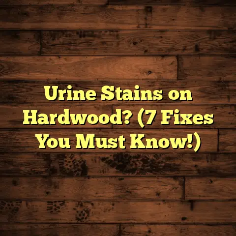 Urine Stains on Hardwood? (7 Fixes You Must Know!)