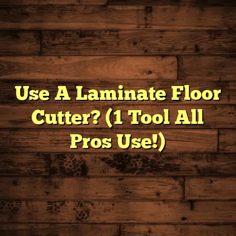 Use A Laminate Floor Cutter? (1 Tool All Pros Use!)