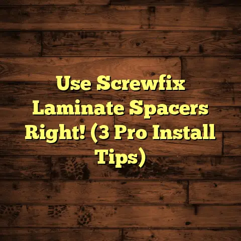 Use Screwfix Laminate Spacers Right! (3 Pro Install Tips)