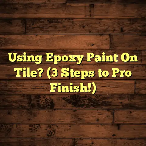 Using Epoxy Paint On Tile? (3 Steps to Pro Finish!)