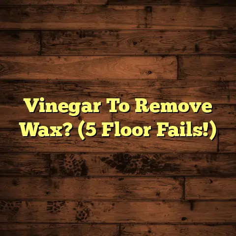Vinegar To Remove Wax? (5 Floor Fails!)